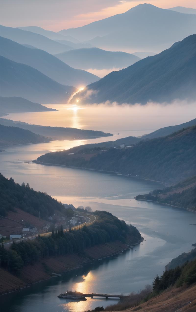 00030-2978734913-incredibly absurdres,Cinematic Lighting,reality,scenery,sunlight passes through clouds,lianmian cuishan,lake dispersion,Tyndall.png